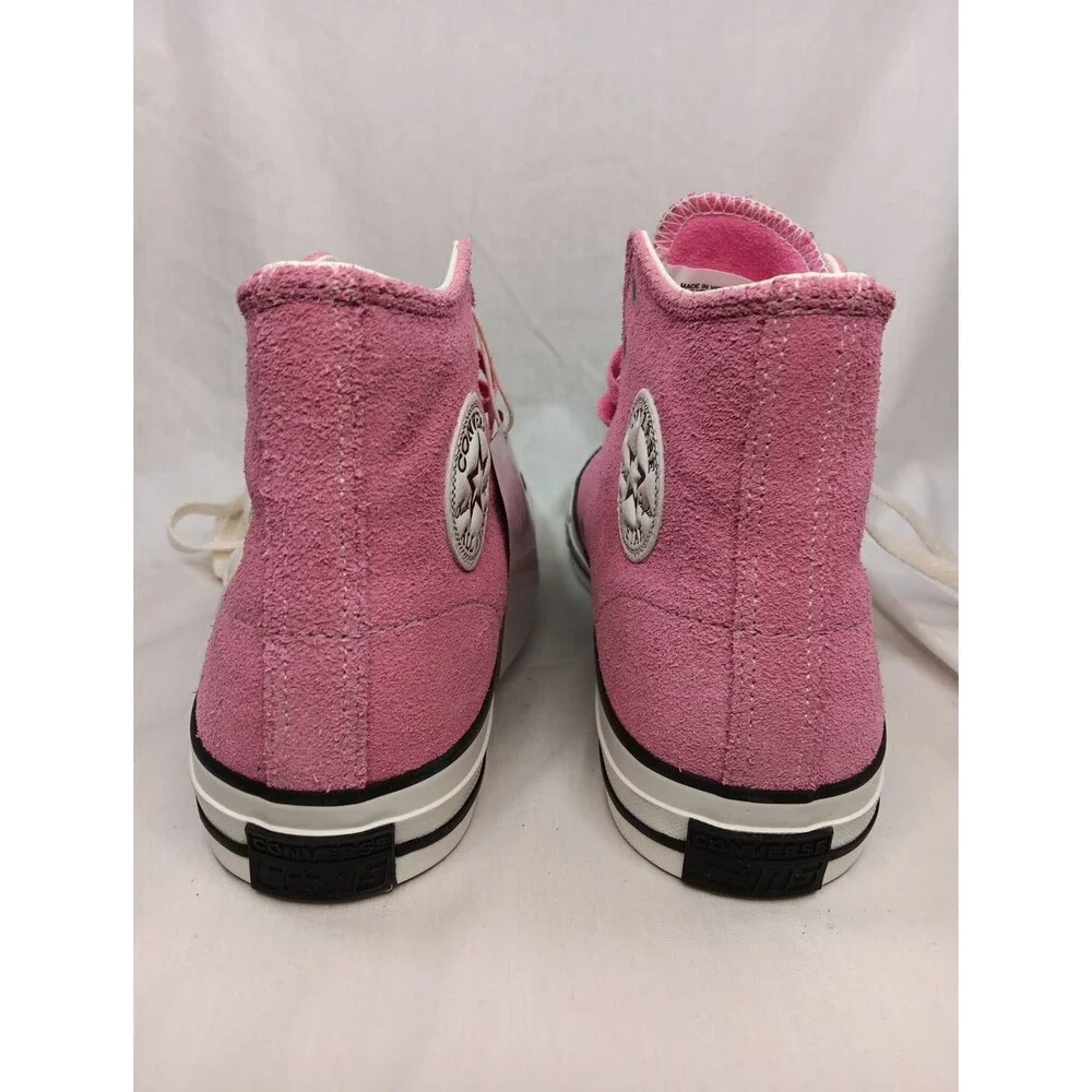 NWT Converse Chuck Taylor All Stars Men's 9 Women's 11 Pink Suede High Tops - Picture 4 of 9